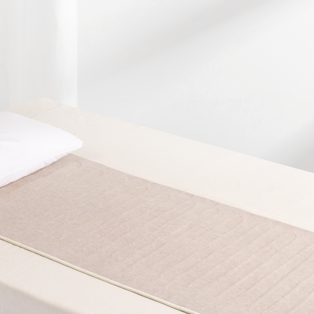 彩虹 化纤纯色单人电热毯1.5*0.7米 XL1203高清大图