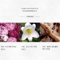 阿玛尼(ARMANI) 绝版寄情女士香水EDT100ml 淡香自然 清新花香 女士香氛 法国原装进口