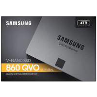 三星（SAMSUNG）4TB SSD固态硬盘 SATA3.0接口 860 QVO（MZ-76Q4T0B ）台式组装机笔记本电脑 高速固态硬盘