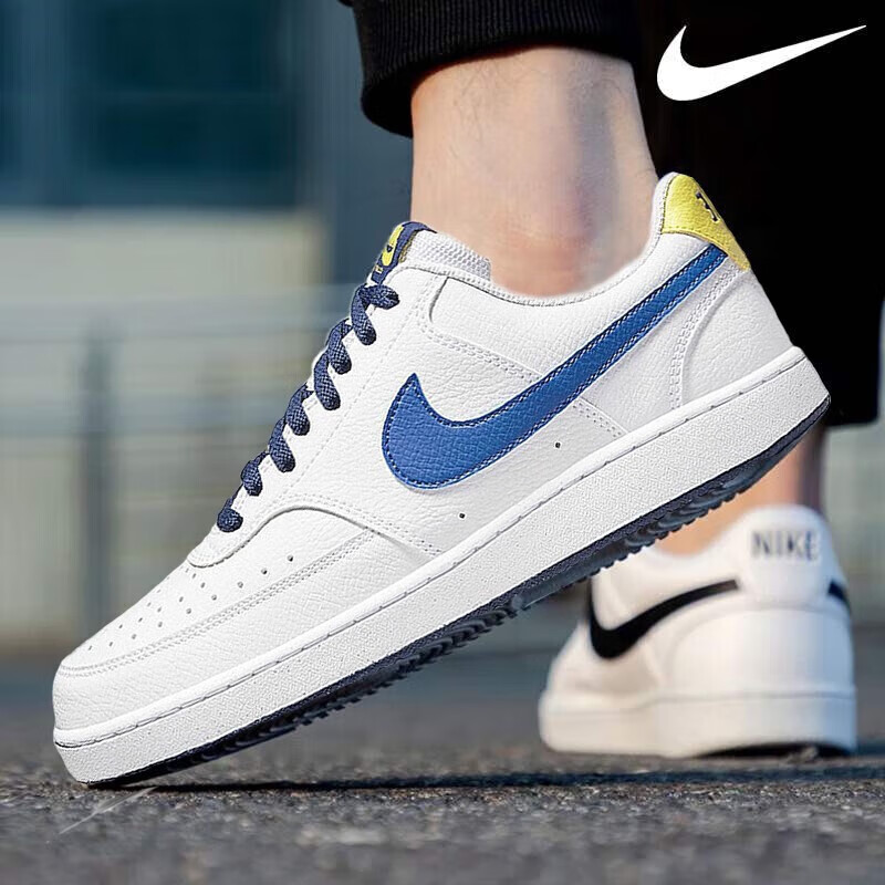 耐克(nike)男鞋板鞋 新款空军一号简版运动鞋滑板鞋耐磨透气休闲鞋子