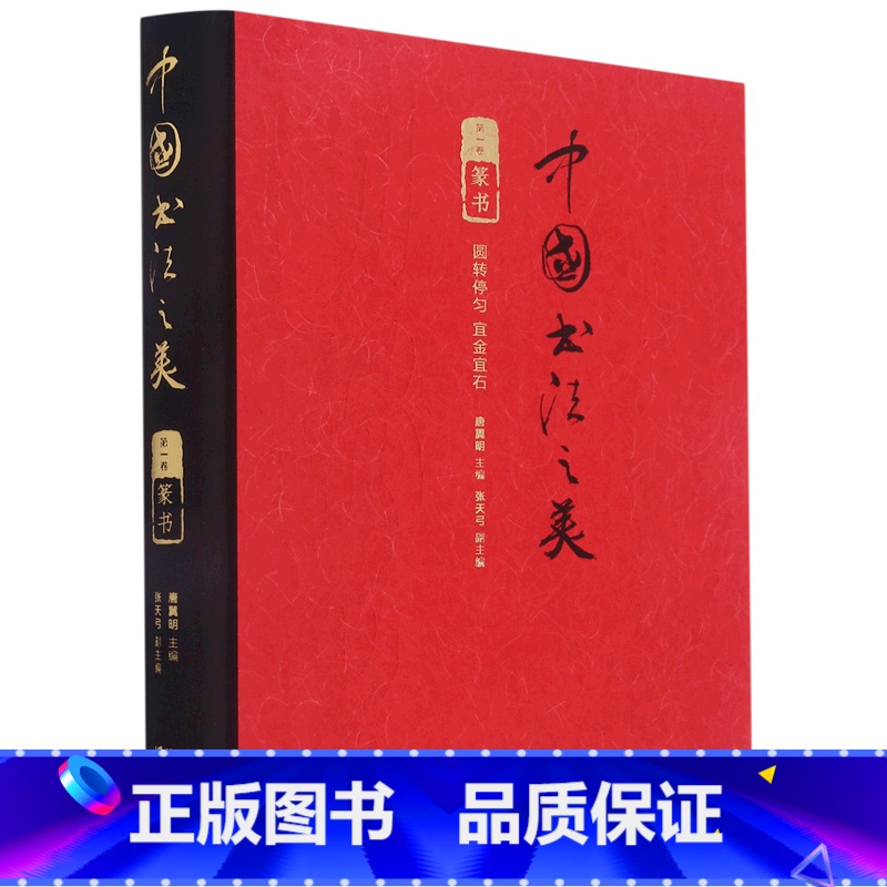 [正版]中国书法之美(第1卷篆书)(精)高清大图