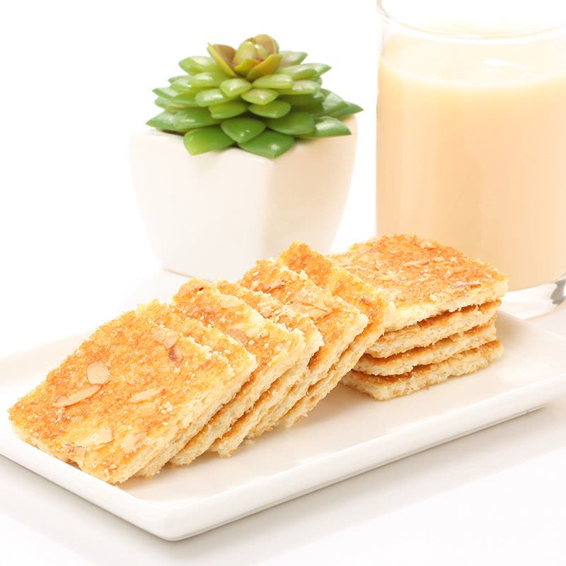 好吃点 香脆核桃饼108g 核桃饼杏仁饼腰果饼香脆饼干零食达利园饼干下午茶图片