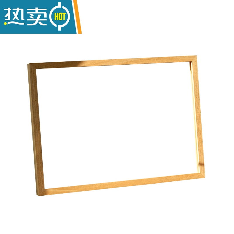 敬平实木油画框外框定做数字油画框装裱任意尺寸定制十字绣相框架挂墙 1528原木色 内径40*40厘米高清大图