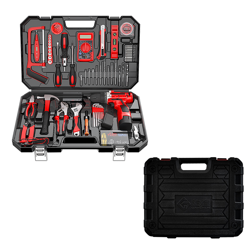 手电钻充电电动螺丝刀多功能电钻套装电木工车载维修组套12v双速锂