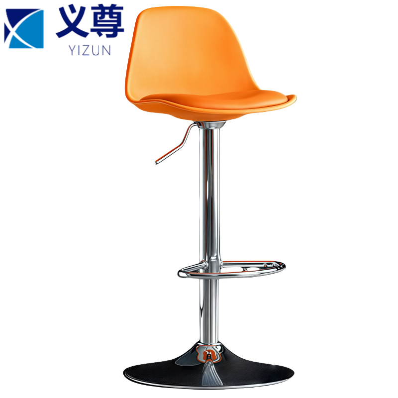 义尊 吧台凳 皮质 把高清大图