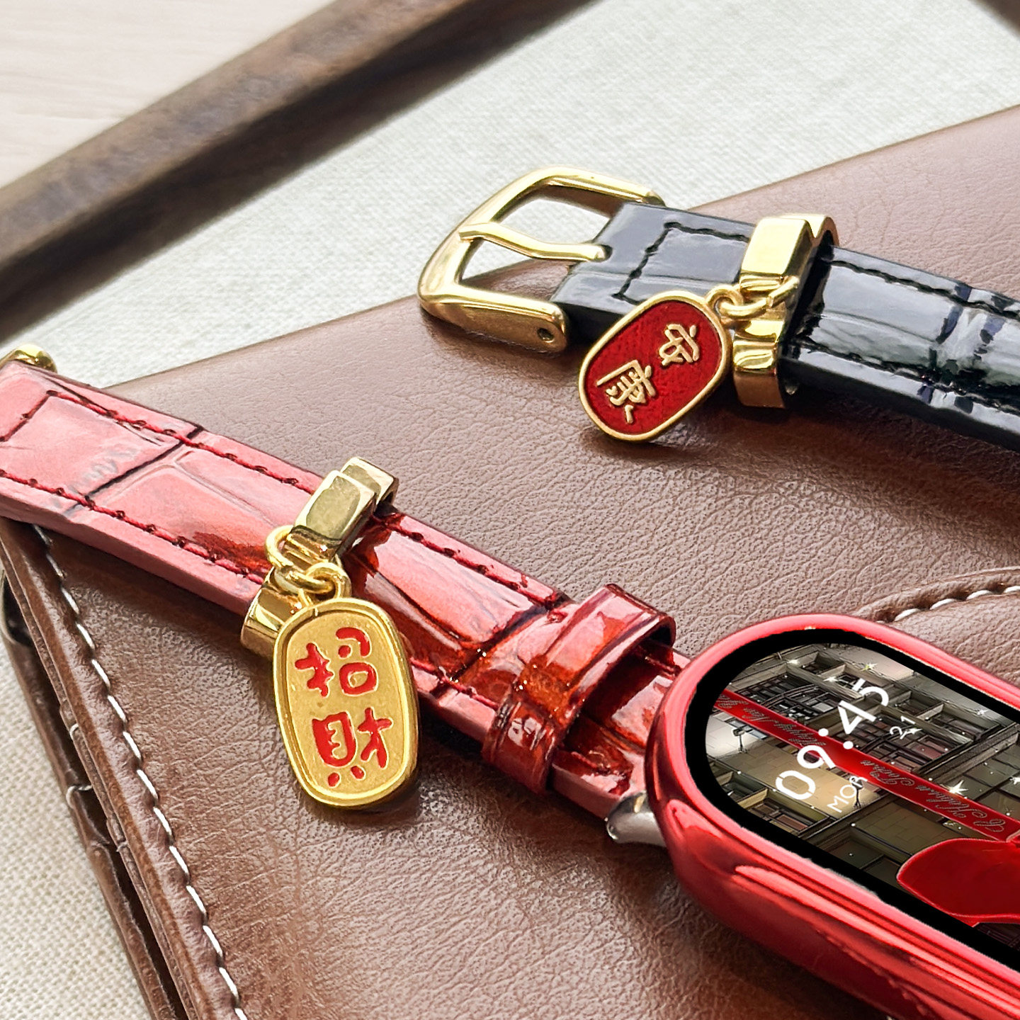 适用小天才电话手表表带Z10/Z9可爱挂脖Z11新款Z8Z7S保护套3139B高清大图