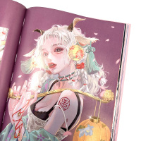 [正版]出版社颜色 星级质感少女插画图鉴 gua老师画集册唯美少女插画临摹画册gua老师个人作品集CG漫画人物绘画动漫