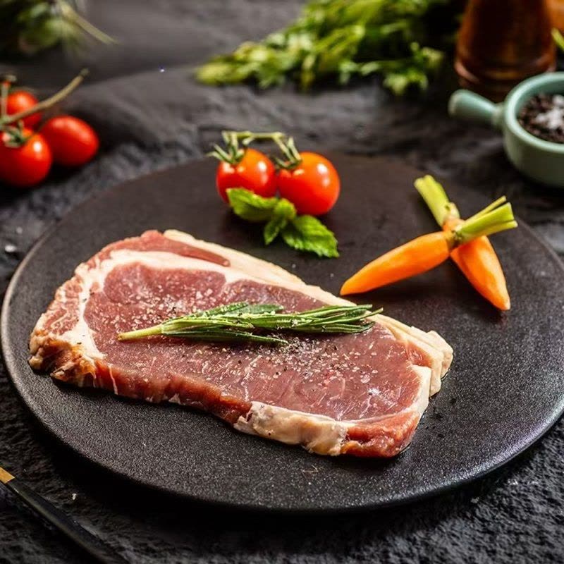 厨易到家有肉吃 谷饲整切西冷牛排5斤 (19-21片) 整条牛肉手工切割不拼接不合成 品质保证 冷链运输 送黑椒酱汁图片