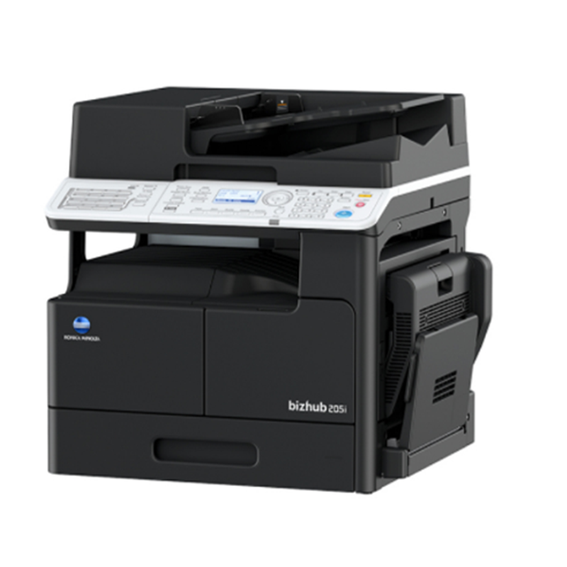 美能达(konica minolta)bizhub205i复合机 bh205i多功能黑白复印机