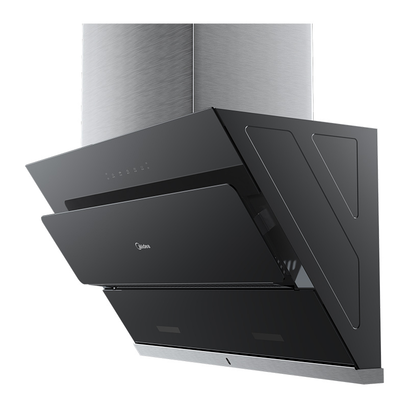 美的midea双向劲吸家用大尺寸大吸力侧吸式抽油烟机cxw280b65