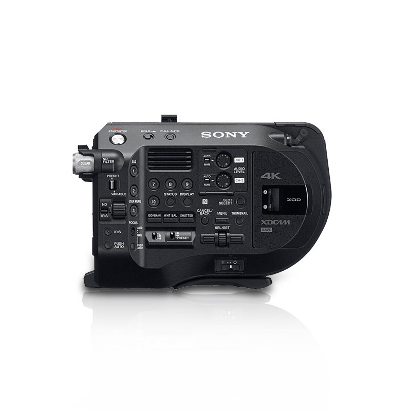 索尼(SONY)PXW-FS7H Surer35mm专业4K数码摄影机 手持肩抗一体机 约884万像素 3.5英寸显示屏高清大图