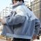 2021新款加厚男士外套男秋装颗粒绒夹克羊羔秋冬潮宽松百搭外穿莎丞