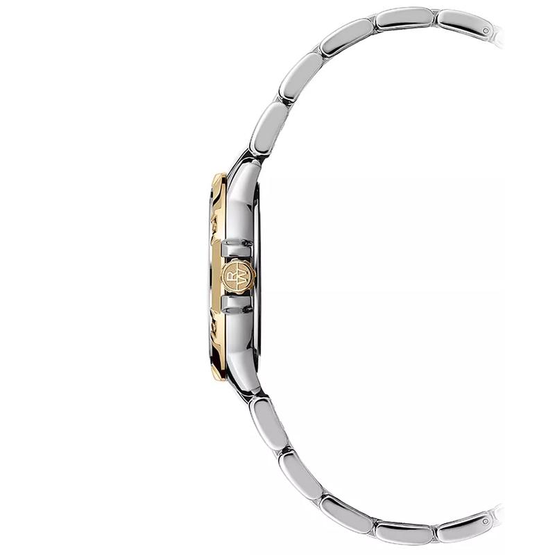 Raymond weil/雷蒙威女士石英腕表mm白盘日历防水米PVD镀层不锈钢高清大图