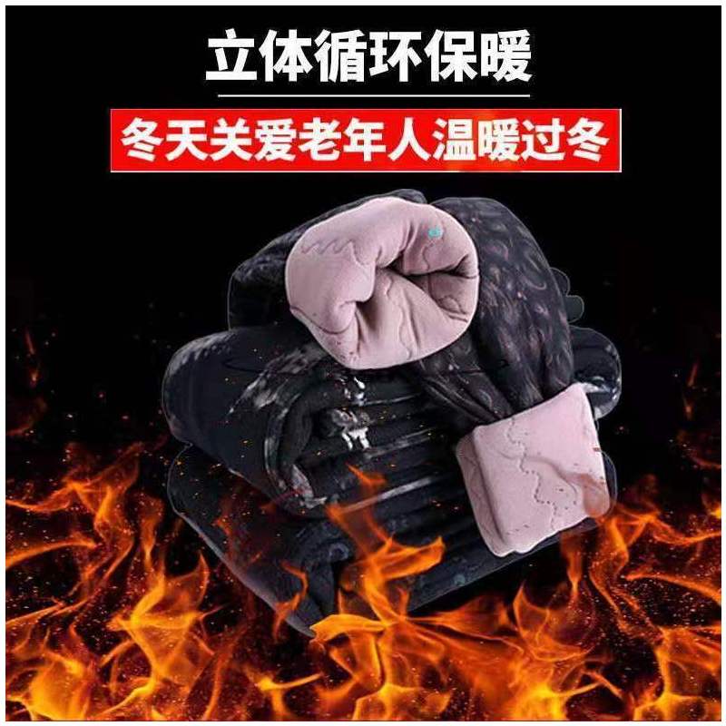 驼绒棉裤女冬高腰加绒加厚大码修身中老年保暖裤女穿打底绒裤