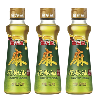 金龙鱼花椒油100ml* 3瓶