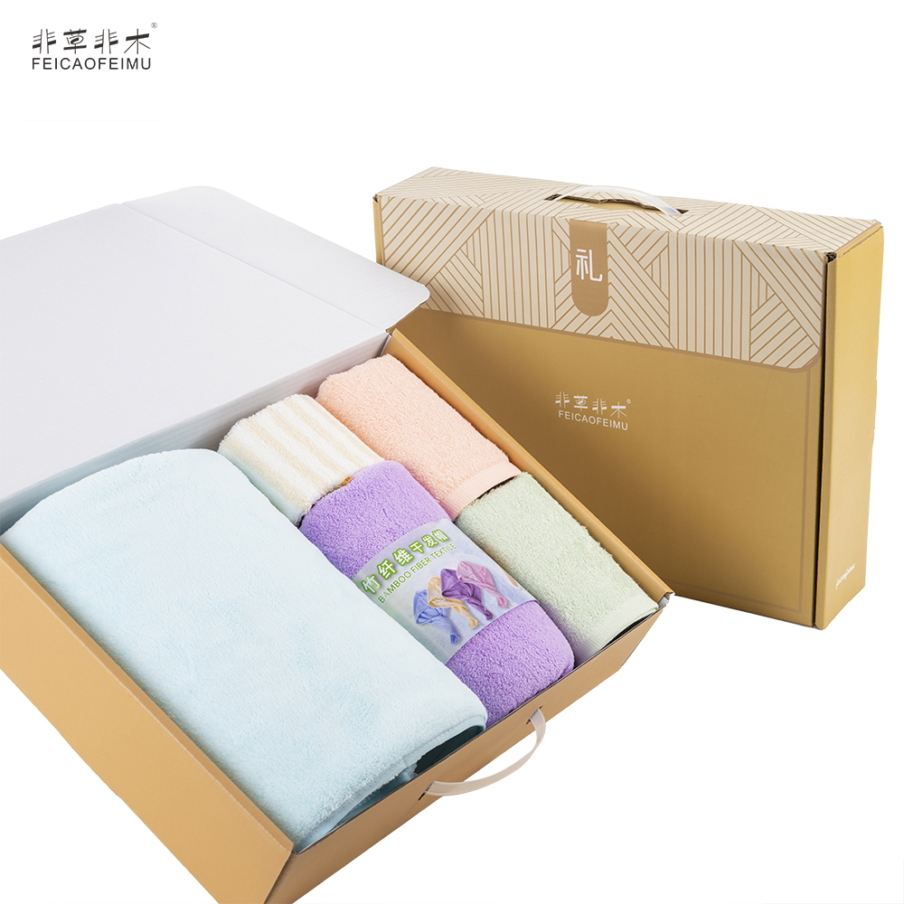 浴巾毛巾5件套 FM-3186高清大图