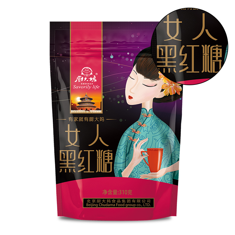 厨大妈女人黑红糖310g