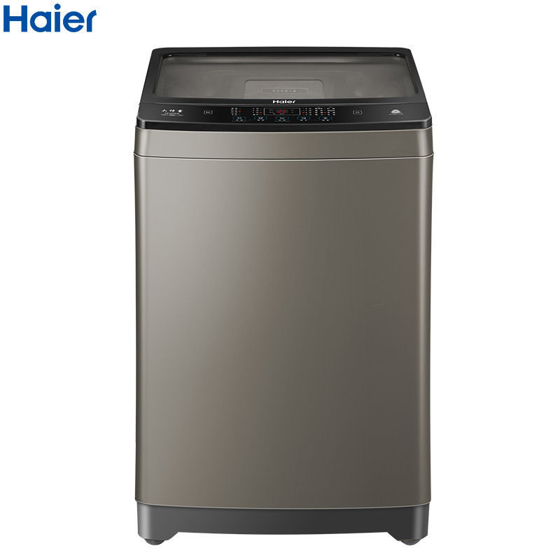 海尔 haier 定频 蝶形水流10公斤全自动波轮洗衣机 智能预约 海立方内