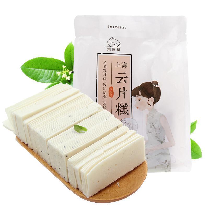 满79减30上海特产桂花云片糕400g传统糕点心休闲零食品小吃