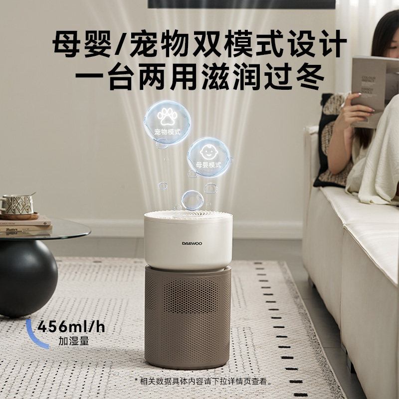 大宇(DAEWOO)无雾加湿器 PH07PRO 遥控款(单位:台)高清大图