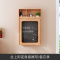 苏宁放心购北欧折叠餐桌家用挂墙小户型壁挂式伸缩餐桌隐形多功能简易饭桌子A-STYLE家具