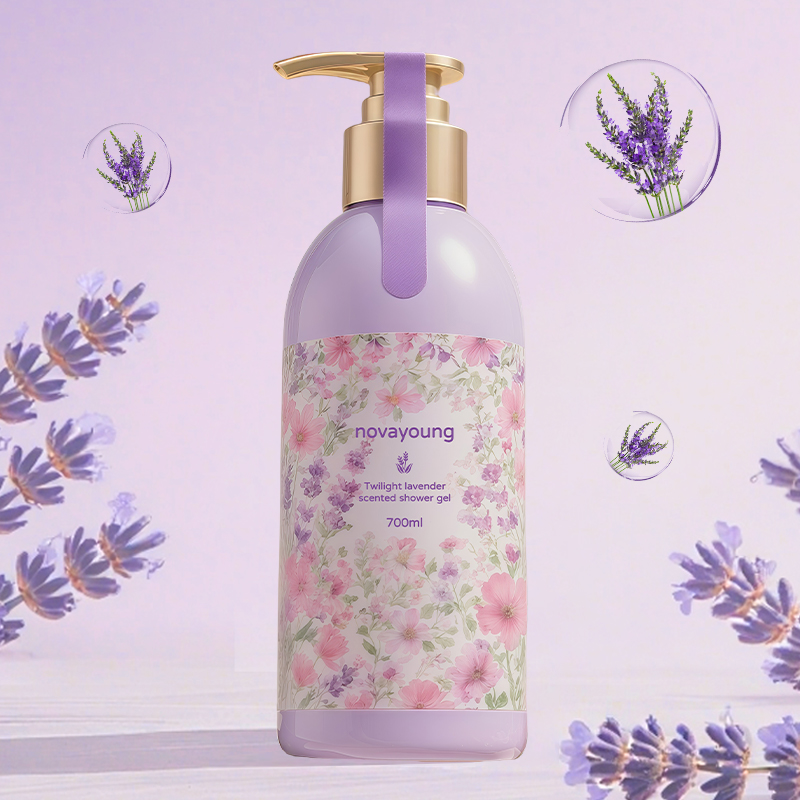 novayoung N1006暮光薰衣草香氛沐浴露700ml 沐浴露(计价单位:瓶)紫色高清大图