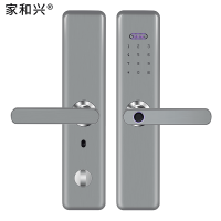 家和兴YL11指纹锁智能锁家用防盗门密码锁刷卡电子门锁全自动防盗锁电子锁一握开