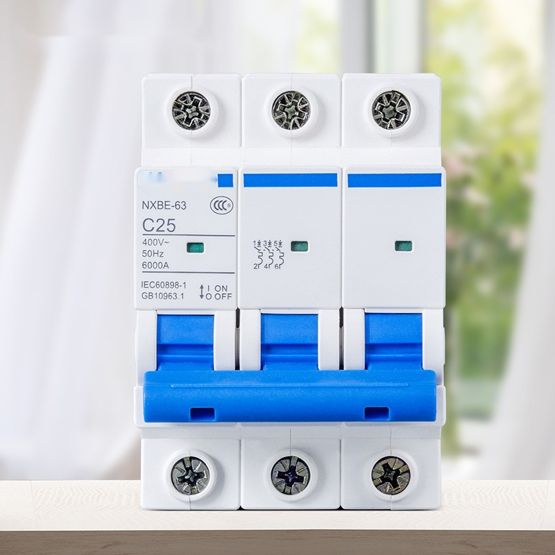 空气开关三匹 断路器63a/个(by)