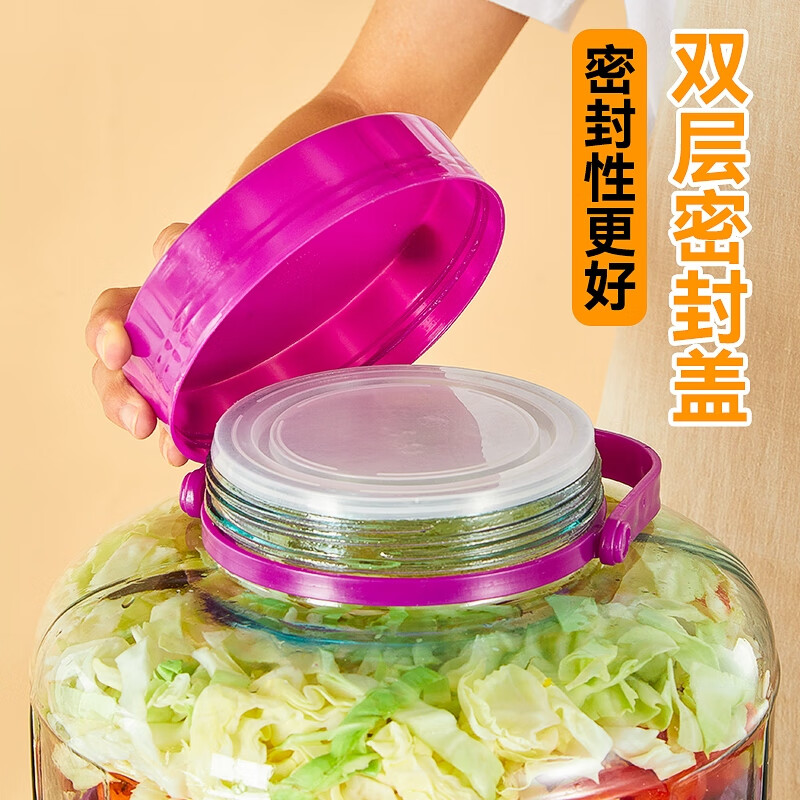 3M 食品级玻璃罐 4斤加厚无龙头高清大图