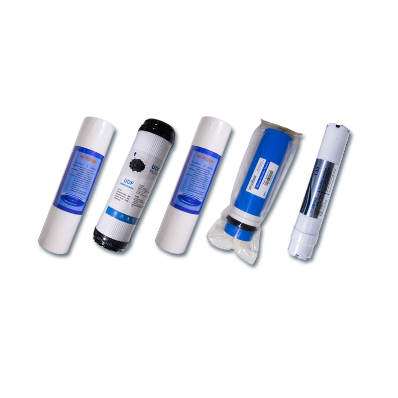 溢爱 商务净水器前后置活性炭RO反渗透滤芯四支套装 适用于1314款