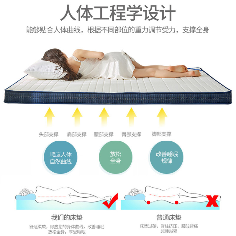 床垫乳胶软垫租房专用学生宿舍单人席梦思垫子榻榻米海绵垫