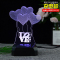 博锐 亚克力发光水母台灯 宝宝夜灯 氛围创意发光玩具 3d小夜灯礼品（直供电 三色调光 白，暖，中性光）浪漫表白