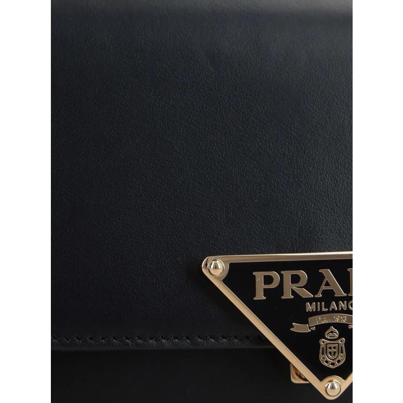 普拉达(PRADA)女款牛皮单肩包手提斜挎包百搭配色日常通勤简约大高清大图