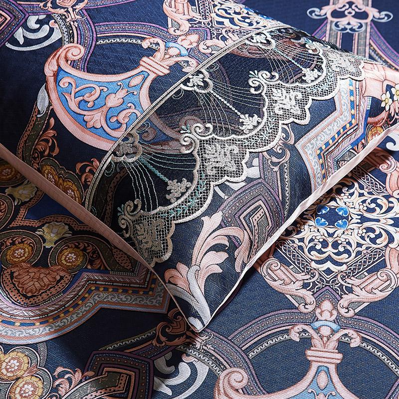 美帮汇冰丝凉席1.8m床双人家用可水洗空调软席子床单1.5折叠三件套夏季高清大图