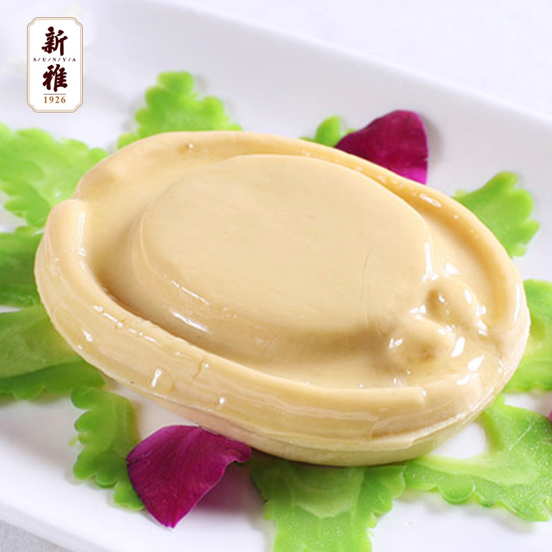 新雅粤菜馆日式素鲍鱼200g*3袋素食即食寿司刺身海鲜冷盘速食凉菜