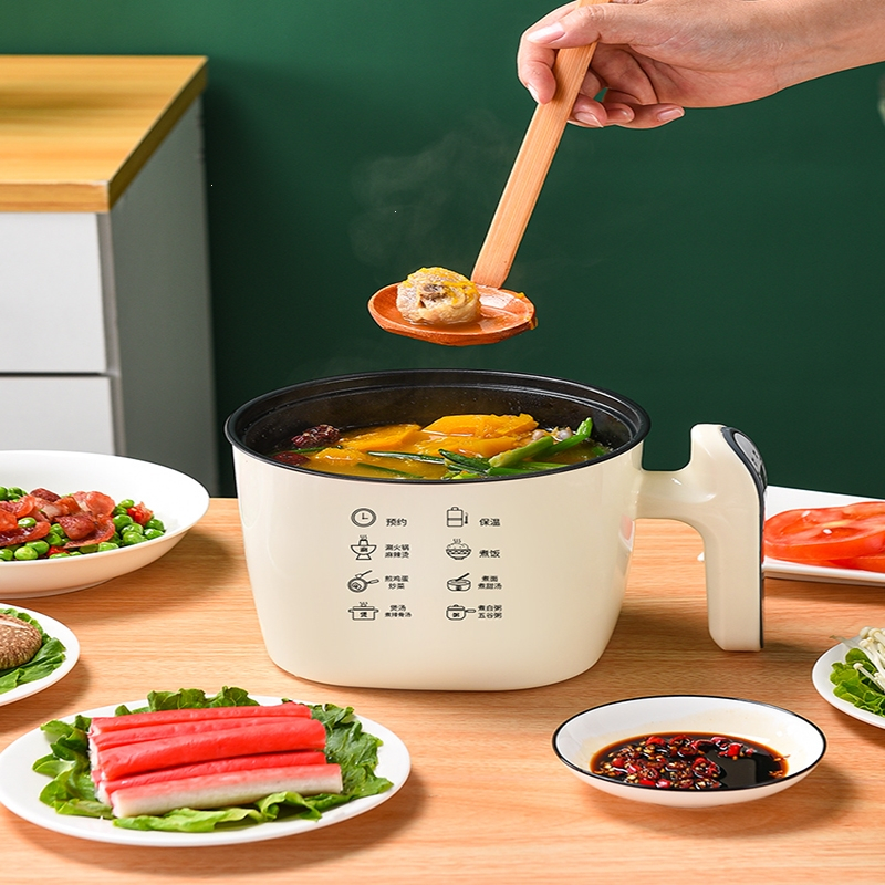 古达多功能学生电饭锅智能电热锅家用电煮锅煮饭煮粥炒菜宿舍用1-2人