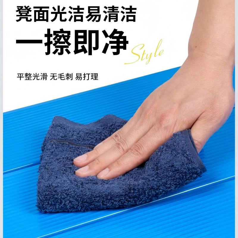 易企采 180*40*45CM ABS塑料长条凳 健身房游泳馆浴室防水更衣换鞋凳体育馆休息凳 单位:张高清大图