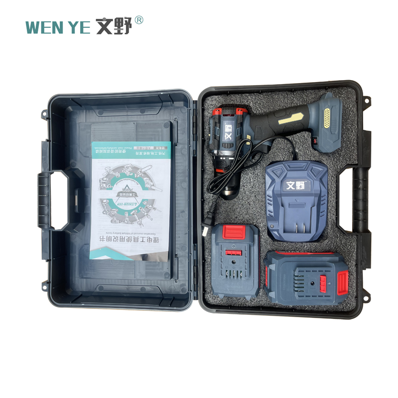 文野 无刷锂电钻108VF(两电一充)/台高清大图