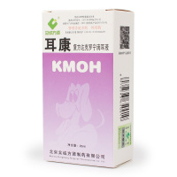 康牧耳康 复方达克罗宁滴耳液25ml 宠物中耳炎耳药狗狗犬猫宠物猫狗真菌细菌外耳炎滴耳液