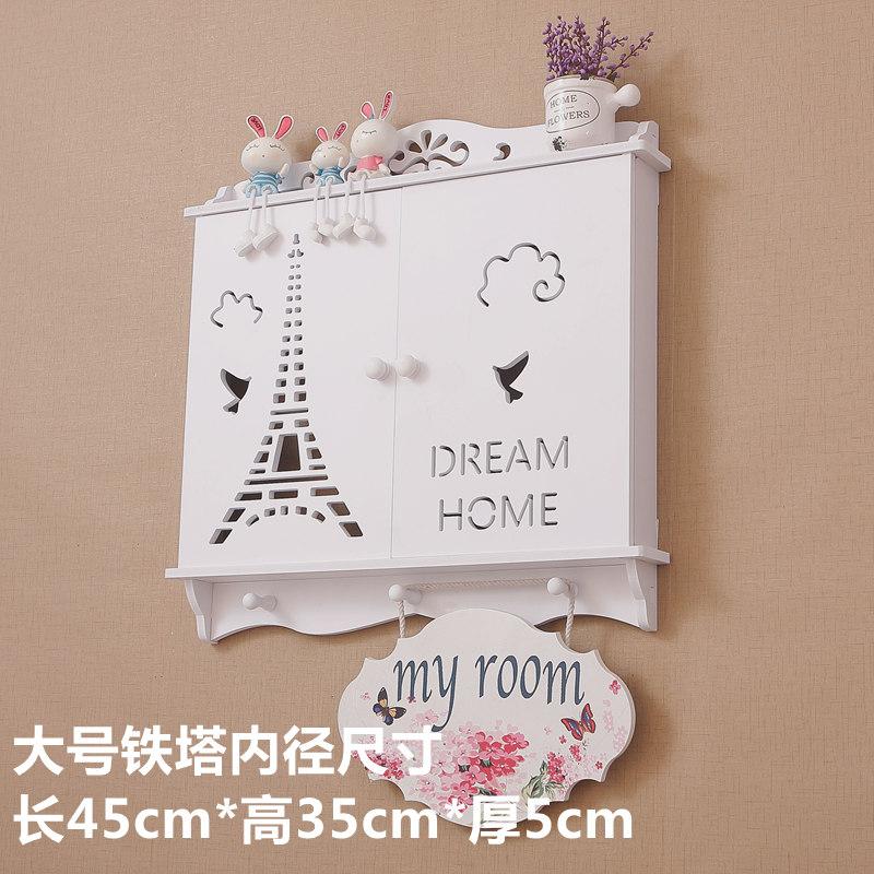 电表箱创意装饰画电闸盒田园壁饰空开 多媒体箱配电箱遮挡箱壁挂 三维工匠 大号铁塔高清大图