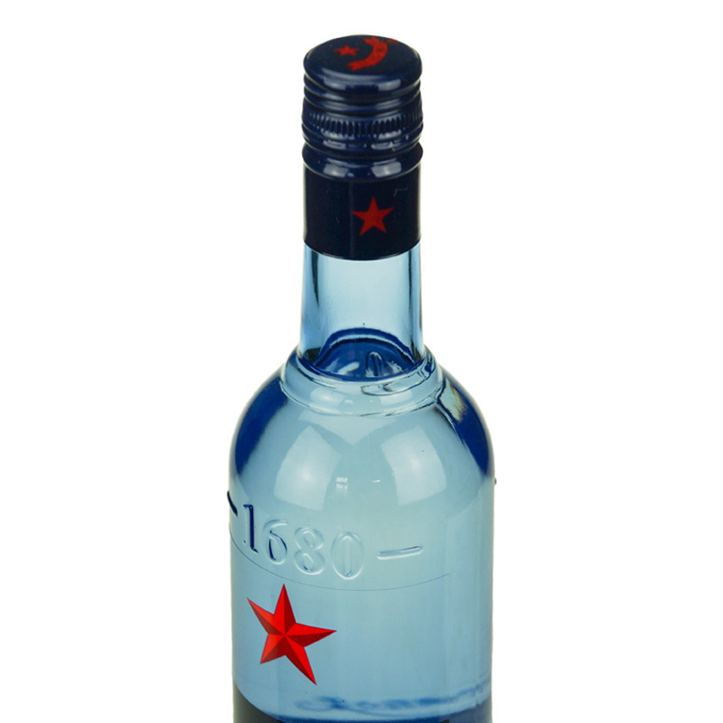 红星二锅头酒 绵柔8陈酿/纯粮 43度 500ml*12 整箱装白酒(新老包装随机发货)