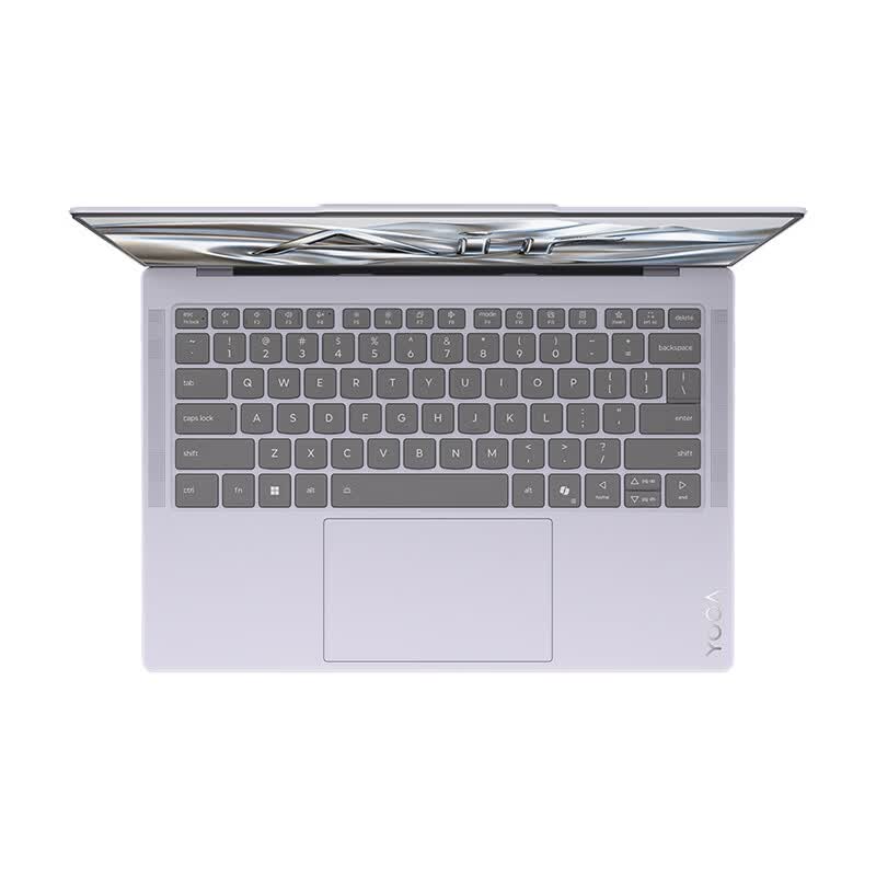 联想(Lenovo)YOGAAir14Aura 14英寸轻薄笔记本电脑Ultra5-325 16G 1T SSD Win11 烟绫紫色 金属机身 长续航办公学习高清大图
