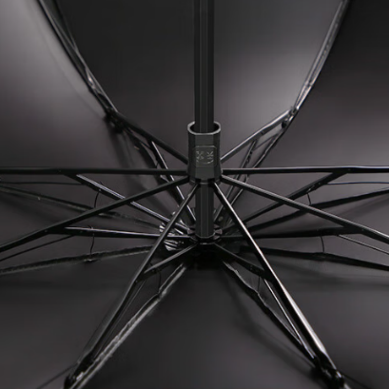 天堂防紫外线晴雨伞三折YSHK伞下102CM黑胶防晒太阳伞遮阳伞57*8k云裳若芙粉高清大图