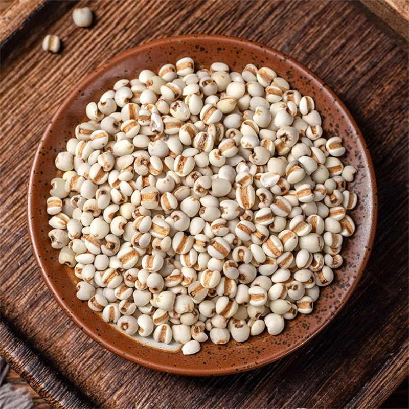 甄选大薏米仁100克干货正品煮水大薏苡仁新货铁白薏米苡米仁大粒薏苡仁高清大图