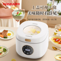 康佳(KONKA) 电饭煲KDFB-4023E-W 家用智能预约3-4人煮饭辅食锅可视电饭锅 4L