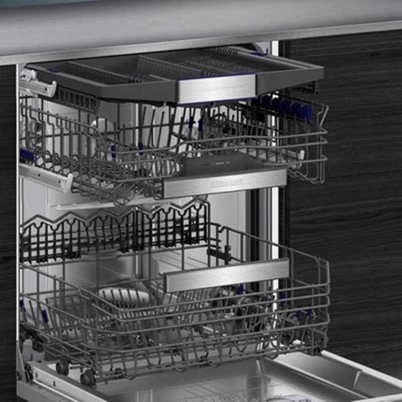 西门子 SN65ZX08CC 嵌入式16套德国进口晶蕾烘干除菌冲量蒸饭柜高清大图