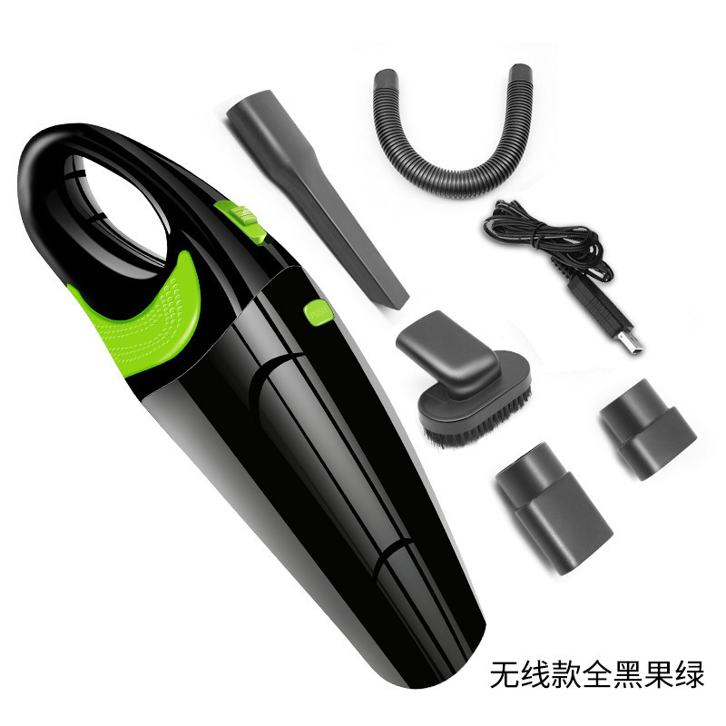 Rundong车载吸尘器rundong无线车载吸尘器usb充电线便携式汽车车用吸尘器干湿两用透明果绿 价格图片品牌报价 苏宁易购睿思特汽车用品专营店