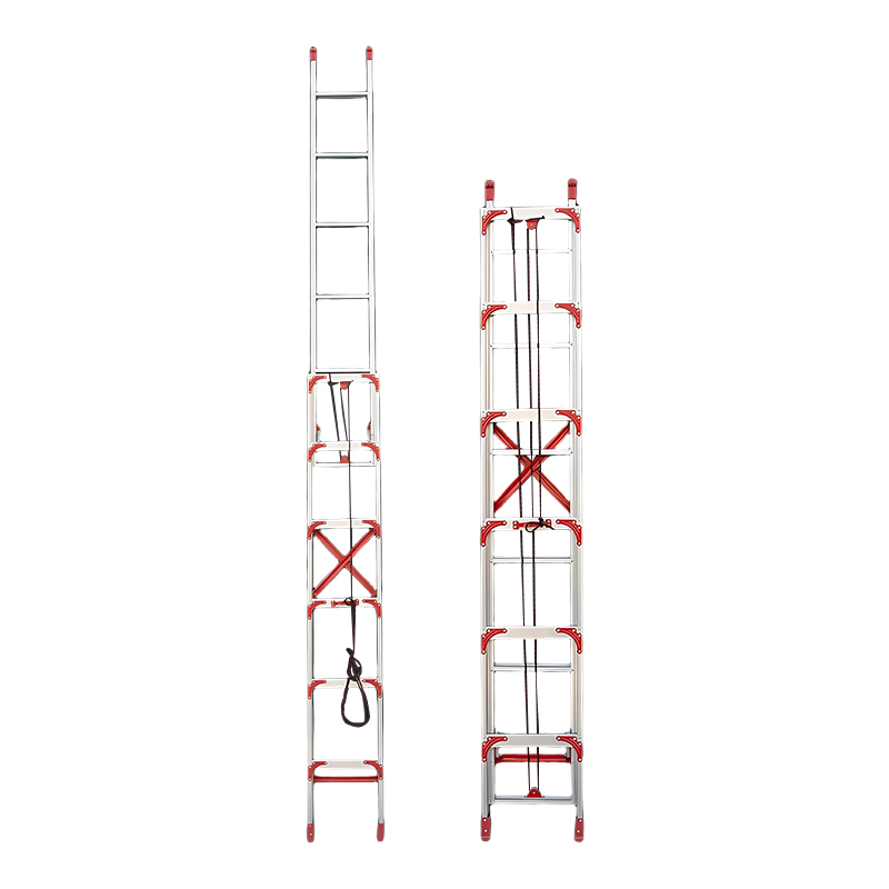 围达 铝合金爬梯直梯 特厚款2.5米升5米 个高清大图