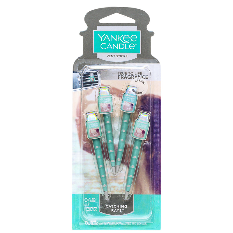 yankee candle扬基进口汽车出风口香氛香水夹车载香薰车内芳香夹魅力光芒 净重29g