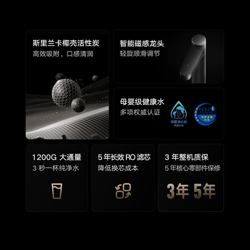 小米米家即热净水器1200G